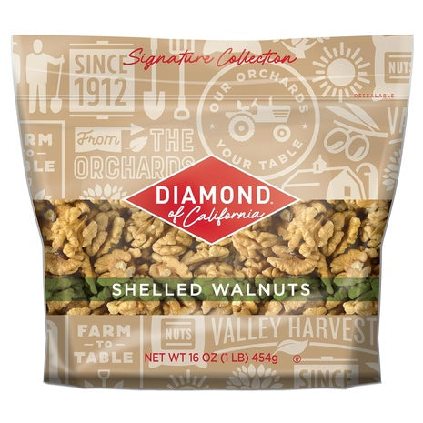 Diamond of California Signature Collection Shelled Walnuts