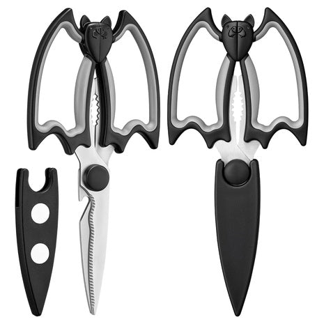 2 Heavy Duty Stainless Steel Cooking Shears