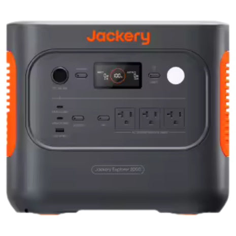 Jackery Explorer 2000 V2 LiFePO4 2042Wh 2200W Portable Power Station