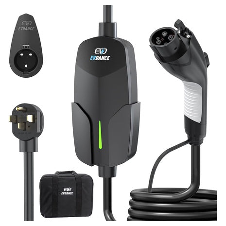 Level 2 32Amp 240V NEMA 14-50P 7.68kW Fast Portable EV Charger