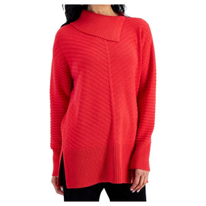 Style & Co Women's Envelope Neck Tunic Sweater
