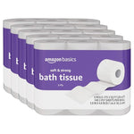 30 Ultra Rolls = 120 Regular Rolls Amazon Basics Soft and Strong 2-Ply Toilet Paper