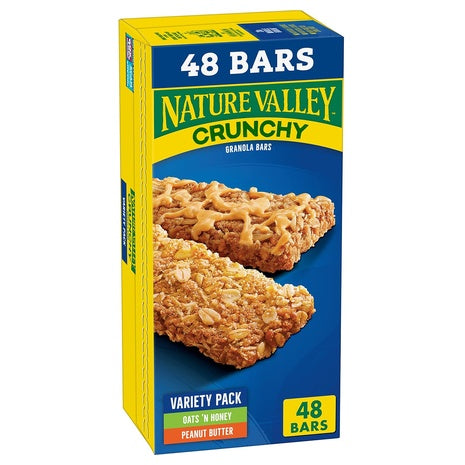 48 Nature Valley Crunchy Granola Bar Variety Pack
