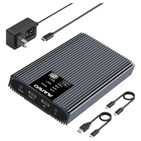 MAIWO Dual Bay External Hard Drive Enclosure