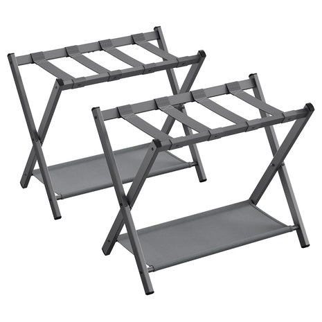 2-Pack Songmics Foldable Luggage Racks