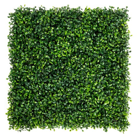 12-Piece 20 X 20 Artificial Boxwood Hedge Wall Panels