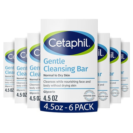 6-Pack Cetaphil Gentle Cleansing Bar