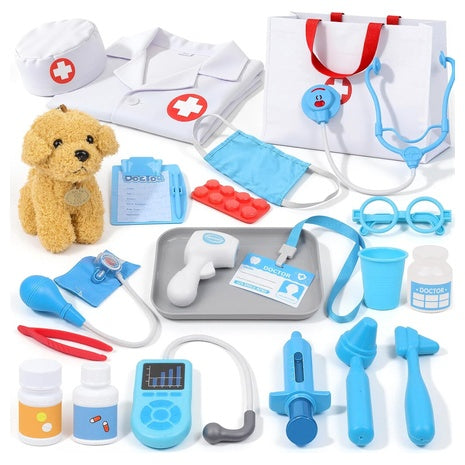 Kids Vet Doctor Kit With Dog