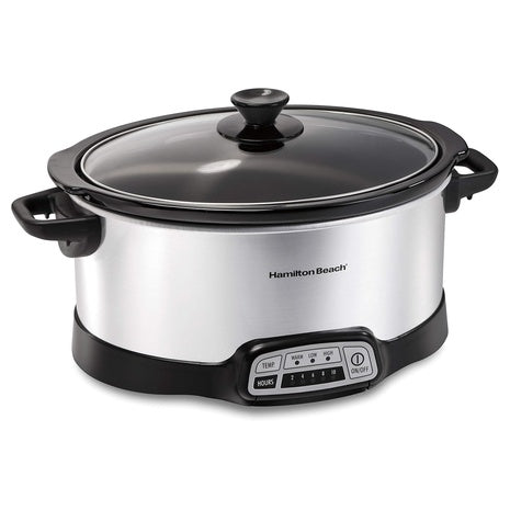 Hamilton Beach 7-Quart Programmable Slow Cooker