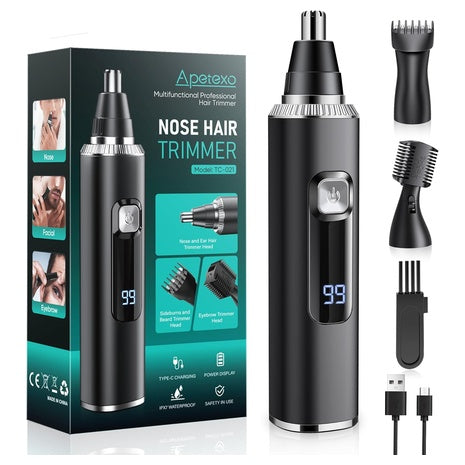 Rechargeable Nose & Ear Hair Trimmer