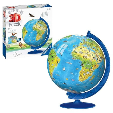 180 Piece 3D World Globe Puzzle