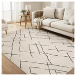 5x7 Washable Boho Moroccan Area Rug