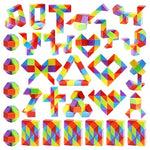 30-Pack Snake Cube Fidget Toys