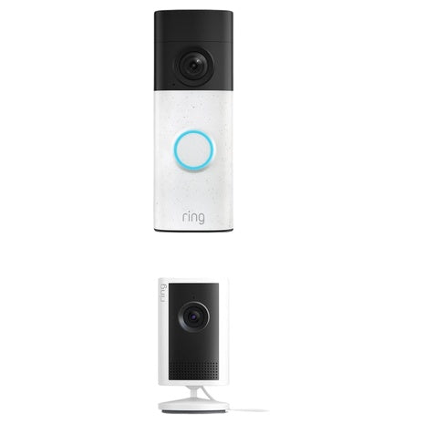 Ring Battery Doorbell With Indoor Cam Plus (Newest Model)