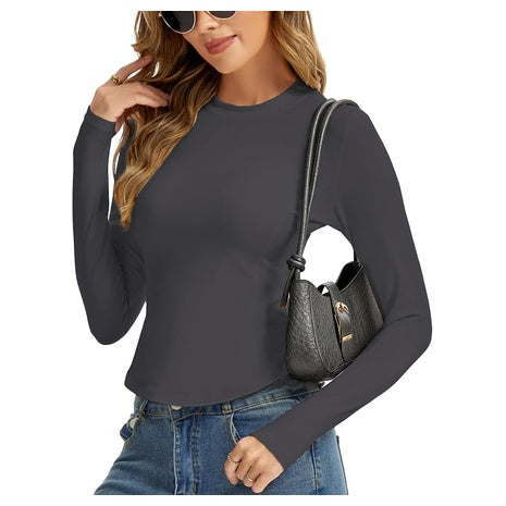 Women's Base Layer Warm Fleece Lined Tops