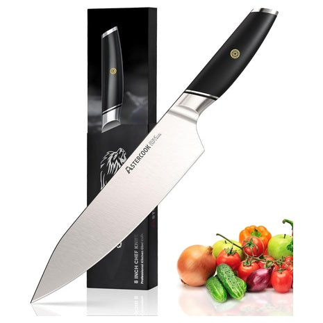 8" Astercook German High Carbon Stainless Steel Chef Knife