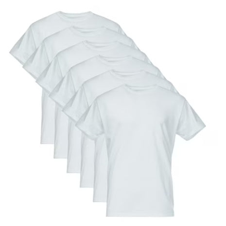 6-Pack Gildan Men's Softstyle Crew Neck Tees
