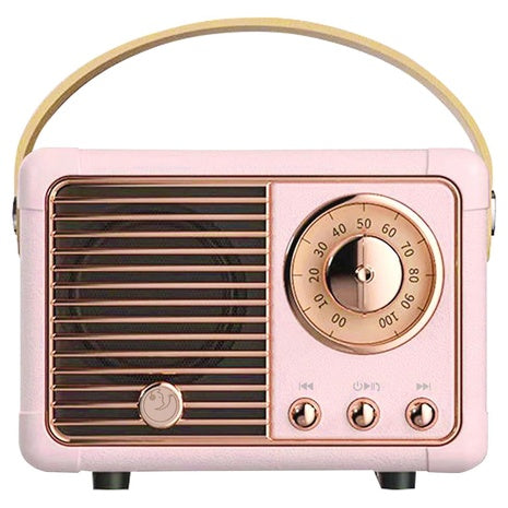 SpringFlora Portable Retro Bluetooth Speaker
