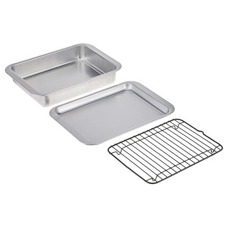 Nordic Ware Naturals 3-Piece Compact Pan Set