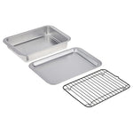 Nordic Ware Naturals 3-Piece Compact Pan Set