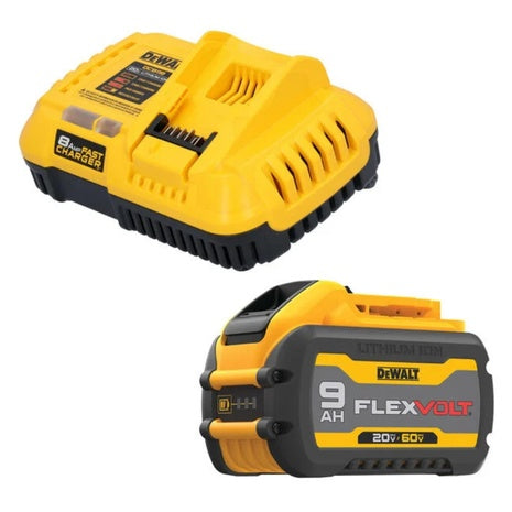 DeWalt Max Flexvolt 9.0Ah Battery & Charger Starter Kit + Free Tool