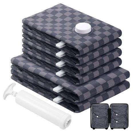 6 Vacuum Storage Bags with Pump