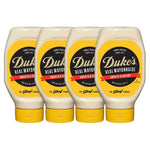 4 Squeeze Bottles Of Duke’s Real Mayonnaise (18 Oz)