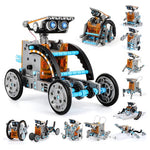 Lucky Doug 12-in-1 Solar Robot STEM Building Kit