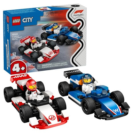 LEGO City F1 Williams Racing & Haas F1 Race Car