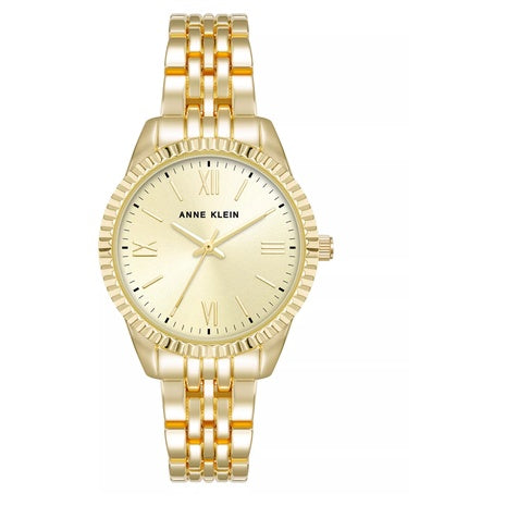 Anne Klein Women's Quartz Gold-Tone Alloy Bracelet Watcha