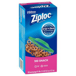 100 Ziploc Snack Bags