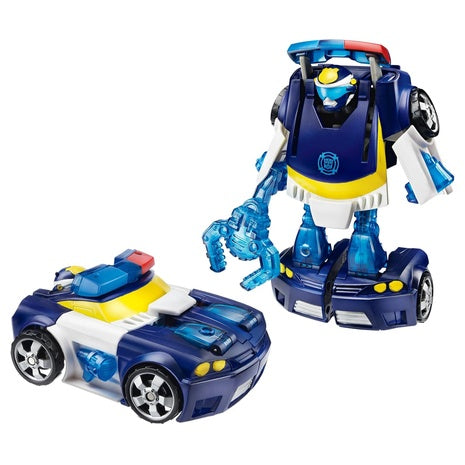 Transformers Rescue Bots Energize Chase the Police-Bot Action Figure
