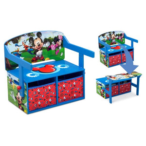 Disney Mickey Mouse 2-in-1 Activity Desk & Bench