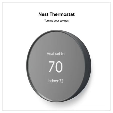 Google Nest Smart Programmable Wifi Thermostat (GA02081-US)