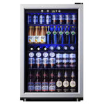 20.3" Single Zone 145-Cans Freestanding Beverage & Wine Cooler