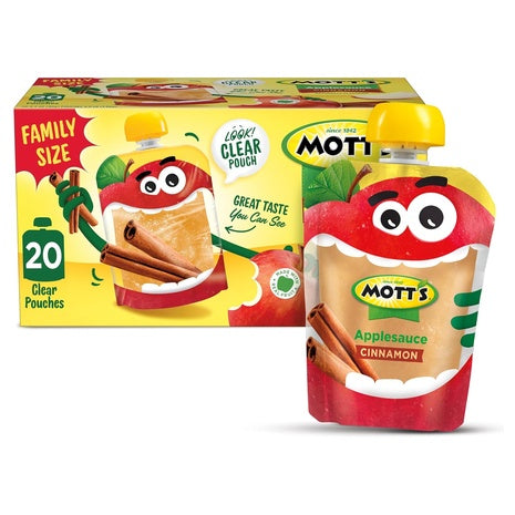 20 Mott's Applesauce Pouches