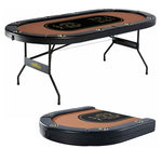 Barrington 10-Player Folding Poker Table