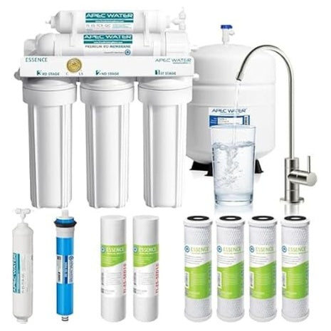 APEC Water 5-Stage Under Sink Reverse Osmosis Water Filter System