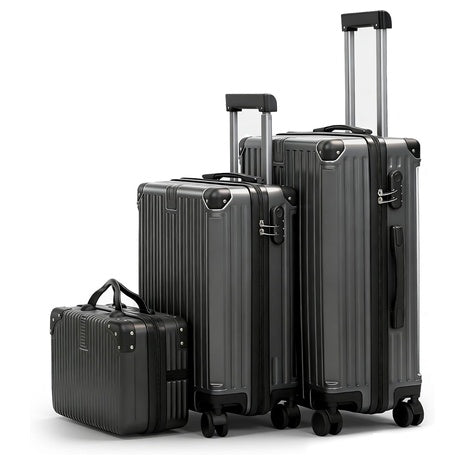 3-Piece Carry On Luggage Set With Spinner Wheels (14/20/24)