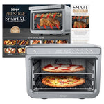 10-in-1 Ninja 1800W Stainless Steel Air Fryer & Toaster Oven