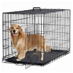 BestPet 48" Foldable Metal Dog Crate