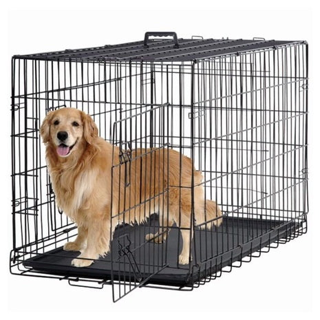 BestPet 48" Foldable Metal Dog Crate