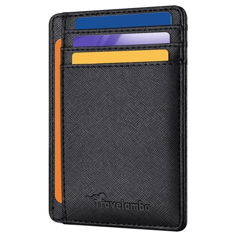 Slim RFID Leather Wallet (32 Colors)