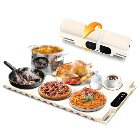 Electric Food Warming Mat with Auto Shut-Off