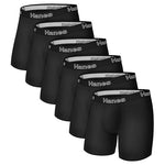 6-Pack Hanes Men's Stretch Cotton Boxer Briefs