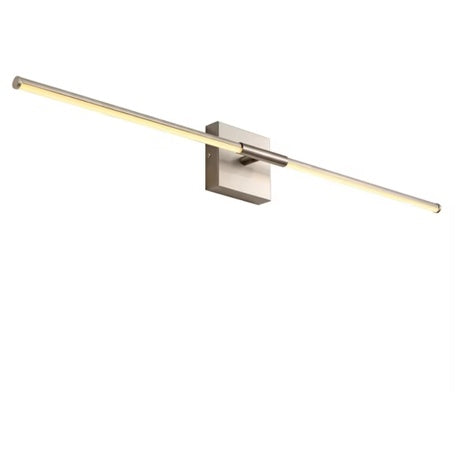 32" Jonathan Y Modern Dimmable Nickel LED Wall Sconce (JYL7040E)