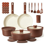 Carote 22-Piece Nonstick Ceramic Pots And Pans Set