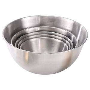 5-Piece Art & Cook Nesting Stainless Steel Bowl Set