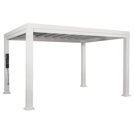 14' X 12' Backyard Discovery Windham Modern Galvanized Steel Pergola Kit