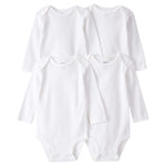 4-Pack Baby Long-Sleeve Bodysuits